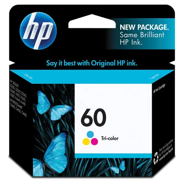 Best Choice HP 60 Ink Cartridge, CC643WN, Tri-Color